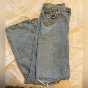 Agolde lana straight leg jean